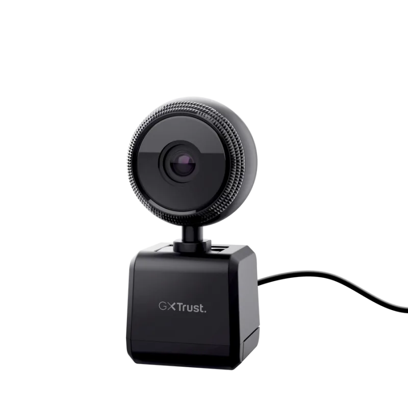 Camera Web Trust GXT 1259, 2MP, rezolutie video Full HD, USB 2.0, Negru
