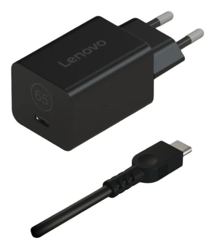 Lenovo GaN Nano 65W Adapter -EU "40AWGN65EU" (timbru verde 0.8 lei)