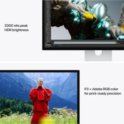 Apple Studio Display XDR - 27" Retina 5K - Standard Glass with VESA Mount Adapter (Stand not included)