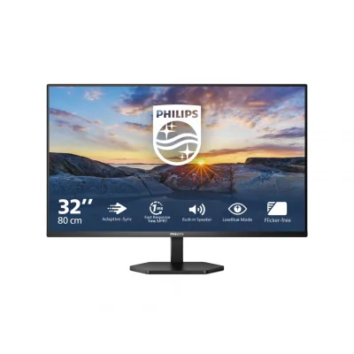 Monitor Consumer Philips 32E1N3100LA/00, 31.2", 1920 x 1080 pixeli, Black, 3 ani Garantie