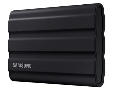 SSD. extern SAMSUNG T7 Shield, 2TB, USB 3.2 gen 1, R/W: 1050/1000 MB/s, negru, "MU-PE2T0S/EU" (timbru verde 0.18 lei)