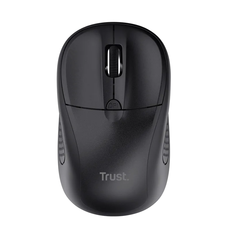 Mouse Wireless Trust Primo, 1600 dpi, Negru