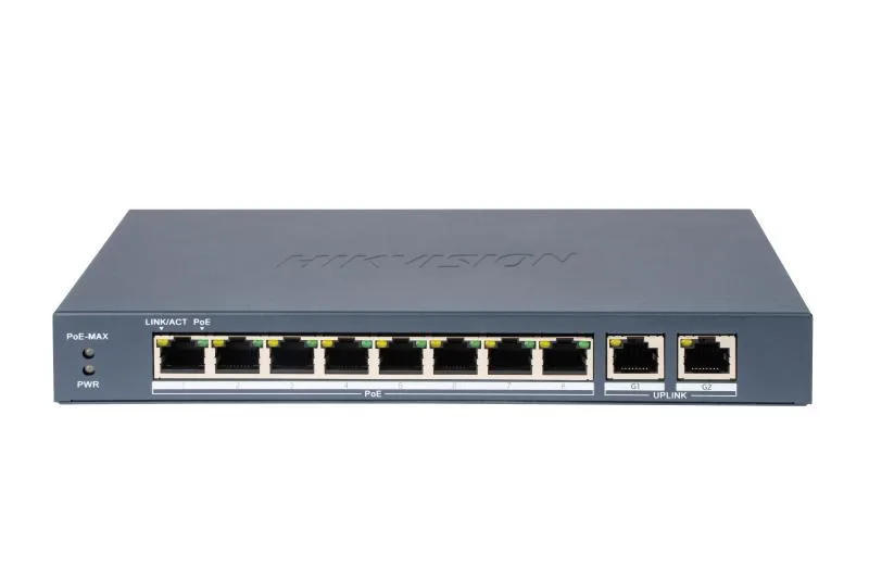 Switch Hikvision DS-3E1310P-EI(B);301803193