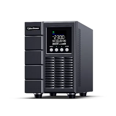 UPS CYBER POWER Online dubla conversie cu Sinusoida Pura, tower, 1500VA 1350W 2x IEC C13 2x Schuko, "OLS1500EA-DE" (timbru verde 11 lei)