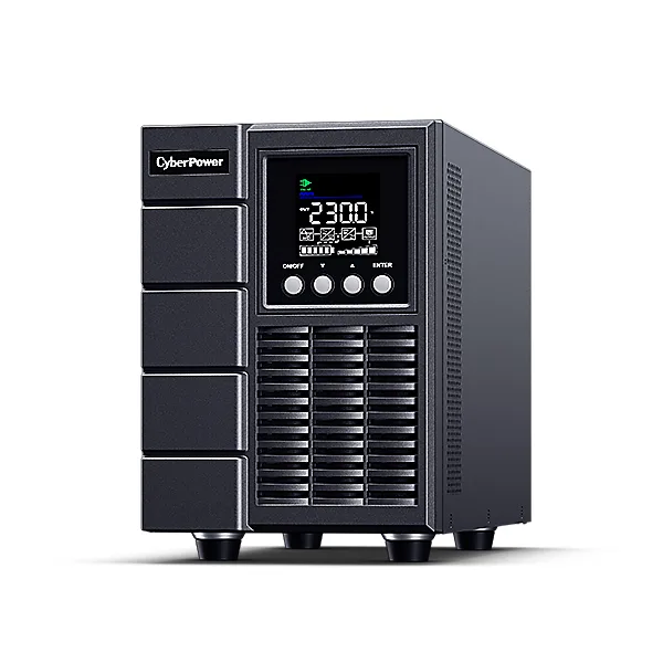 UPS CYBER POWER Online dubla conversie cu Sinusoida Pura, tower, 1500VA 1350W 2x IEC C13 2x Schuko, "OLS1500EA-DE" (timbru verde 11 lei)