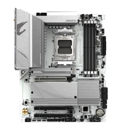 Placa de baza Gigabyte B650 AORUS ELITE AX ICE, Socket AM5, DDR5, ATX