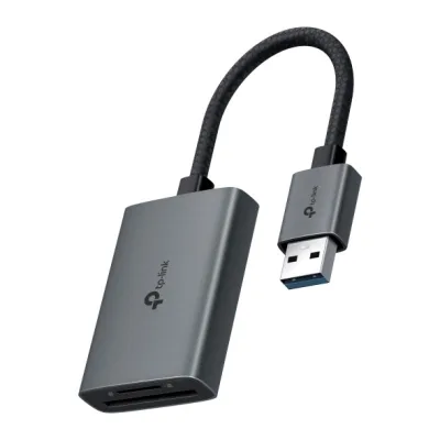 USB Type-A to SD&TF 3.0 Adapter SPEC: 1 × USB-A Connector，1 × SD + 1 × TF up to 104MBps（support SanDisk UHS-Ⅰ 200MBps） Port FEATURE: Plug and Play, Fast Heat Dissipation, Flexible and Durable