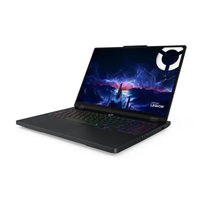 Gaming 16 Legion Pro 5 16IAX10, WQXGA OLED 165Hz G-Sync, Procesor Intelxxxx CoreTM Ultra 9 275HX, 32GB DDR5, 2x 1TB SSD, GeForce RTX 5070 8GB, No OS, Eclipse Black, 3Yr "83F30042RM" ((timbru verde 3.5 lei)