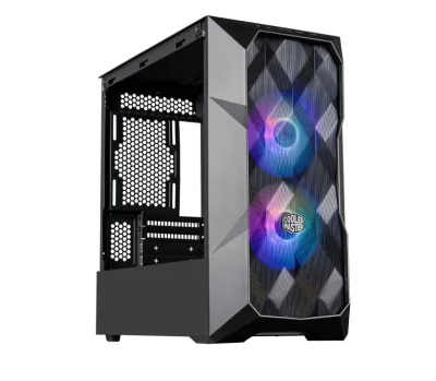 CARCASE Cooler Master TD300 Mesh, M-ATX,U3*2,ARGB Hub*1,Front PWM ARGB fan*2,Grey TG, "TD300-KGNN-S00" (timbru verde 0.19 lei)