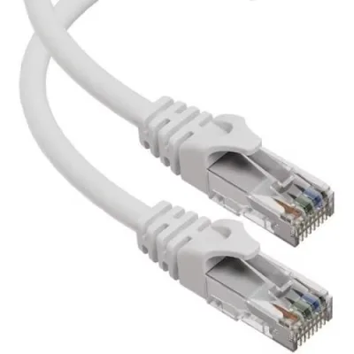PATCH CORD FTP SPACER Cat6, cupru-aluminiu, 1 m, alb, AWG26, "SPPC-FTP-CAT6-1M" (timbru verde 0.08 lei)