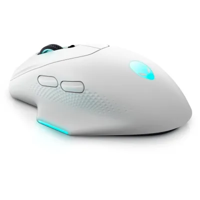 Mouse Gaming Wireless DELL AW620M, 26000 dpi, Lunar Light