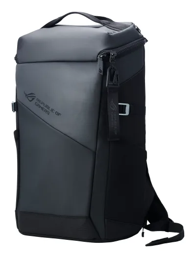 RUCSAC ASUS, pt. notebook de max 17 inch, 2 compartimente, buzunar frontal | buzunar lateral x 2, 930 g, poliester, negru, "90XB06L0-BBP000"
