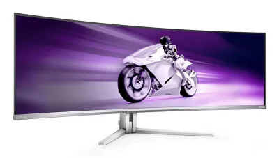 Monitor Consumer Philips 49M2C8900L/00, 49", 5120 x 1440 pixeli, White, 3 ani Garantie