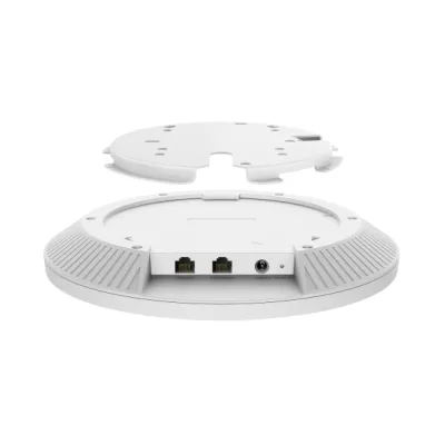ACCESS POINT TP-LINK wireless Wi-Fi 7 Tri-Band BE19000 Mbps, cu 2× Port 10G, 12 antene interne, 802.3bt PoE++, WiFi 7, montare pe tavan/perete (fara adaptor DC in pachet) "EAP783" (timbru verde 0.8 lei)
