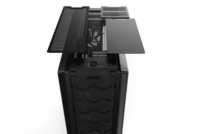 CARCASA be quiet! "SILENT BASE 802", Middle Tower,ATX, fara sursa, 3xfan,USB 3.2 gen 1 x 3,USB Type-C x 1, audiox2,PSU shroud, 7+2 sloturi expansiune, iluminare , negru "BG039" (timbru verde 0.32lei)