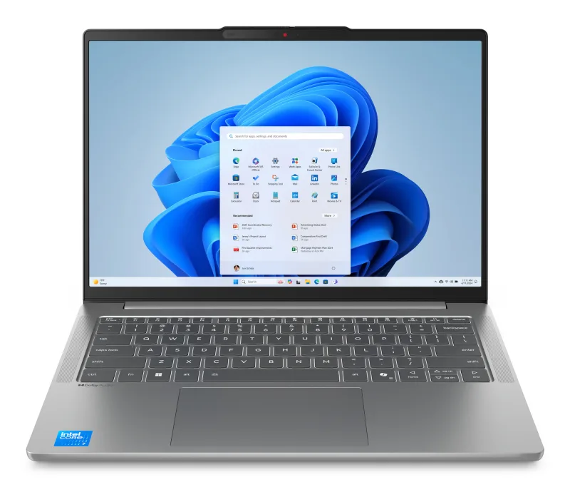 Laptop Lenovo IdeaPad Slim 5 14IMH10, 14" WUXGA (1920x1200) OLED 400nits Glossy, 100% DCI-P3, 60Hz, DisplayHDR™ True Black 500, Intel Core™ Ultra 5 135H, 14C (4P + 8E + 2LPE) / 18T, Max Turbo up to 4.6GHz, 18MB Intel® Smart Cache, video Integrated