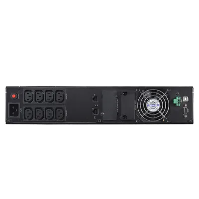 UPS CYBER POWER Online dubla conversie cu Sinusoida Pura, rack 2U, 2000VA/1800W Rack/Tower 2U 8x IEC C13, "OLS2000ERT2U" (timbru verde 40 lei)