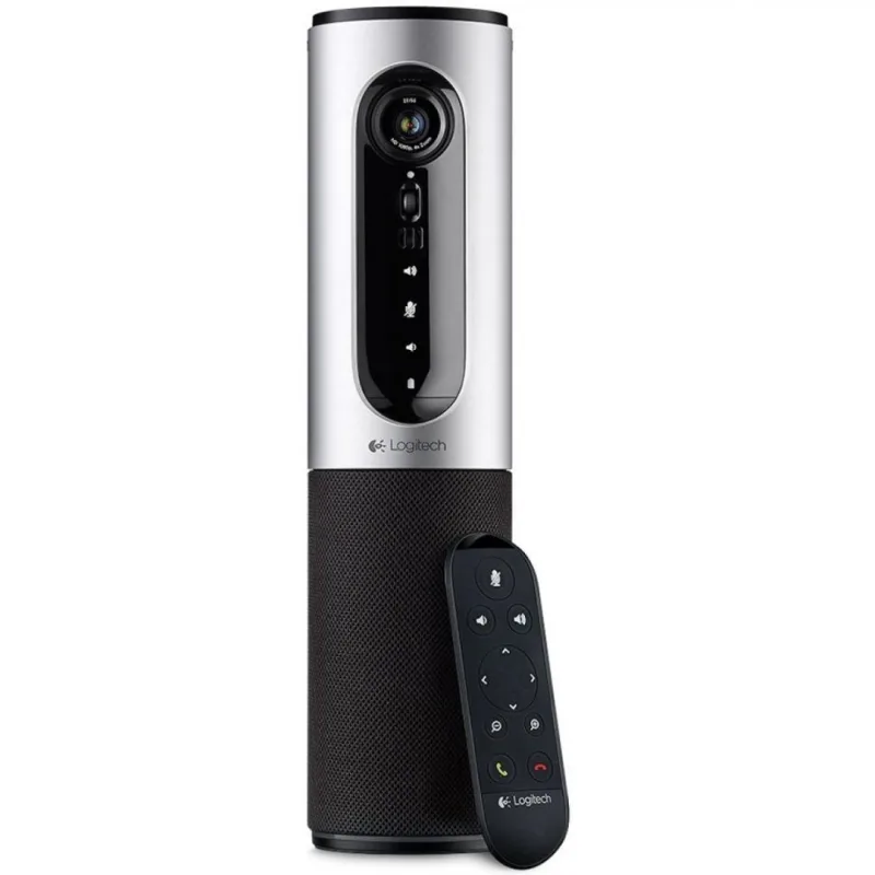 Camera Web LOGITECH ConferenceCam Connect, rezolutie video Full HD, USB 2.0, Gri