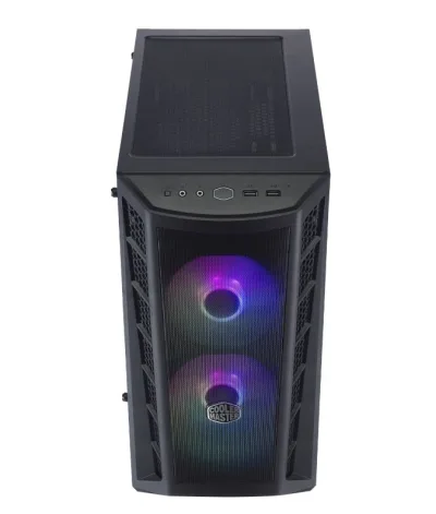 CARCASE Cooler Master MasterBox MB311L ARGB with Hub, MATX,Mesh front bezel,U3x2,TG side panel,ARGB fanx2,w/ ARGB controller, "MCB-B311L-KGNN-S02" (timbru verde 0.19 lei)