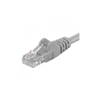 Patchcord UTP RJ45-RJ45 Cat.6A, LSZH, 24AWG, 0.5m, gri - EMTEX "UTP-6A-0.5-G-EMT" (timbru verde 0.08 lei)