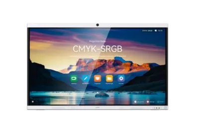 Display interactiv HUAWEI IdeaHub B3, 65", UHD, 350nit, IPS, contrast 1200:1, haze 3-8%, Harmony OS 2.1.0 (cea mai recenta), CPU A73*8, 8GB RAM, 64GB storage, Mali G52 MP6, web browser, adnotare pe orice sursa, WiFi 6, BT available, NFC supported, 2xHDMI,