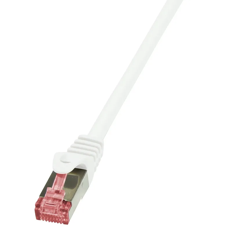 PATCH CORD S/FTP LOGILINK Cat6, LSZH, cupru, 3 m, alb, AWG27, dublu ecranat "CQ2061S" (timbru verde 0.08 lei)