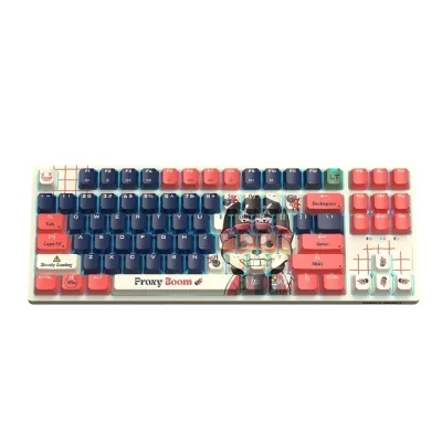 Tastatura gaming Bloody "AT87" Alpha Optical Switch Performance Keyboard USB Proxy Boom, US Layout "AT87 Proxy Boom" (timbru verde 0.8 lei) 4711421 000741