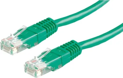 PATCH CORD UTP GEMBIRD Cat5e, cupru-aluminiu, 2 m, verde, AWG26, "PP12-2M/G" (timbru verde 0.08 lei)