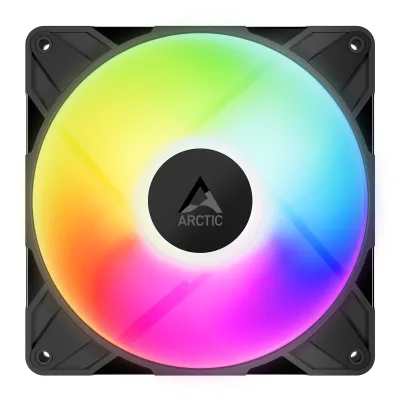 Ventilator Arctic "P14 Pro A-RGB", 140mm, 600 - 3000 RPM, FDB, 110 cfm, 4-Pin Fan Plug + 4-Pin Socket, lungime cablu 400 mm + 80 mm Daisy-Chain, negru, "ACFAN00315A" (timbru verde 0.18lei) - 4895265000393
