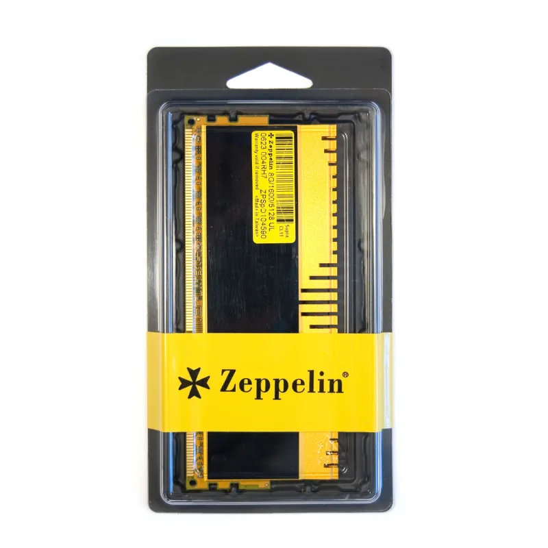 MEMORIE DDR  Zeppelin DDR3  8GB frecventa 1600 MHz, 1 modul, radiator, retail "ZE-DDR3-8G1600-RD-GM"