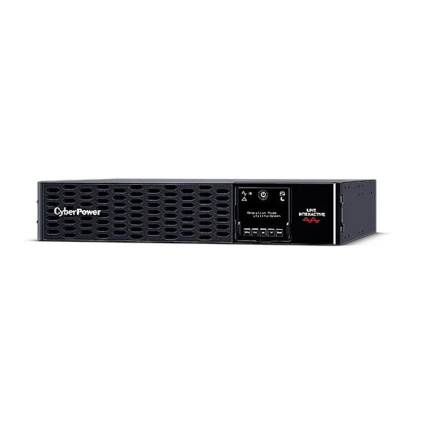UPS CYBER POWER Line Int. cu Sinusoida Pura,3000VA/3000W,AVR,8xIEC,LCD,4x 12V/9Ah,Backup 2.3-7min,incarc.6h,USB,2xRS232,RJ45,GreenP,seria PR,rack 2U "PR3000ERT2U"  (timbru verde 40 lei)