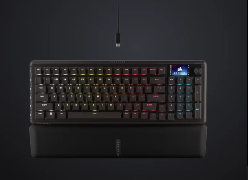 Tastatura Mecanica Gaming CORSAIR VANGUARD 96, RGB, USB, negru