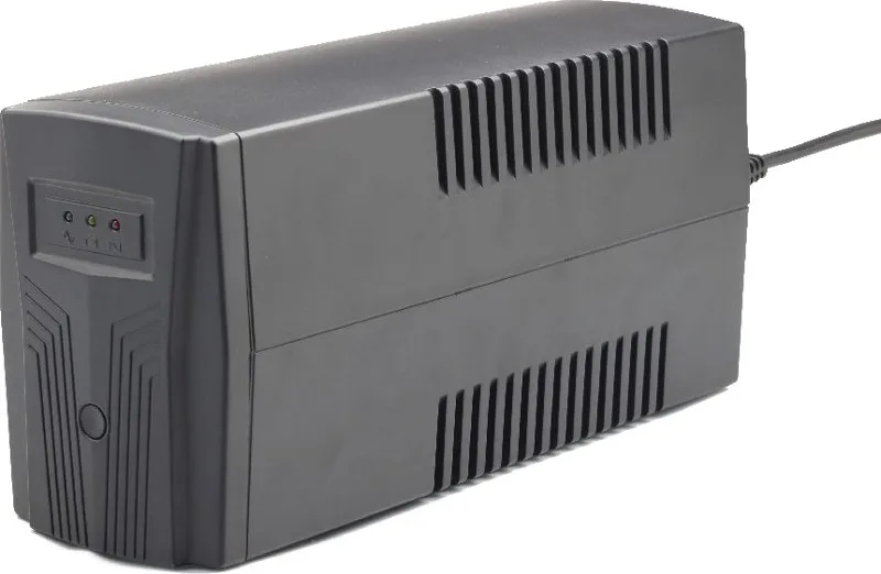 UPS GEMBIRD Line Interactive, 850VA/ 510W,AVR,2xsocket Schuko,indicatie LED,1 12V/8Ah,Backup: pana la 20 min.,incarcare: pana la 12h,"Basic 850" "EG-UPS-B850"i) (timbru verde 4 lei)