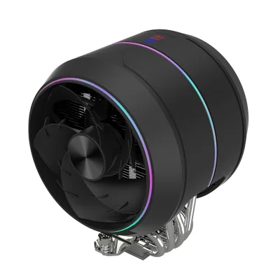 COOLER Zalman "ZET5" skt. Intel si AMD, racire cu aer, vent. 120mm, 600 - 2000 RPM, 5 heatpipes, inaltime 158mm, ,"ZET5 BLACK"  (timbru verde 0.8 lei)