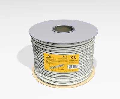 ROLA CABLU FTP GEMBIRD, Cat6, 100m, Cupru-Aluminiu, Litat, AWG24, gri, "FPC-6004-L/100"