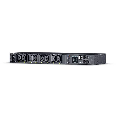 PDU CYBER POWER 1U pt. rack 19 inch, 8 prize IEC, intrare IEC, max 16 A, "PDU81005" (timbru verde 4 lei)