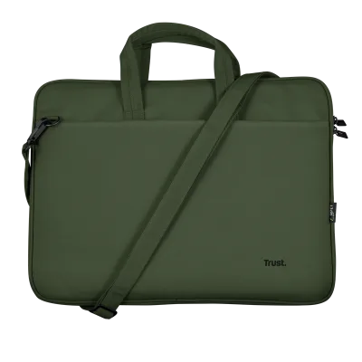 Geanta laptop TRUST Bologna, Verde, 2 ani Garantie