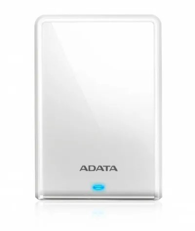 HDD Extern Adata HV620S, 2TB, Alb, USB 3.1
