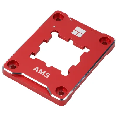 Contact frame Thermalright, compatibil AM5 aliaj aluminiu, 75x56x7.5mm, rosu, "AM5 Secure Frame Red"