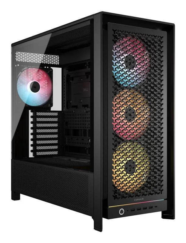 Carcasa CORSAIR FRAME 5000D RS ARGB, RGB, Mid Tower, Black