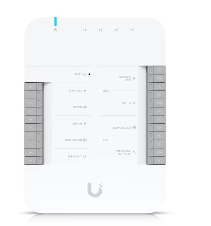 ACCESS CONTROL HUB DOOR/UNIFI UA-HUB-DOOR UBIQUITI "UA-HUB-DOOR" (timbru verde 0.18 lei)