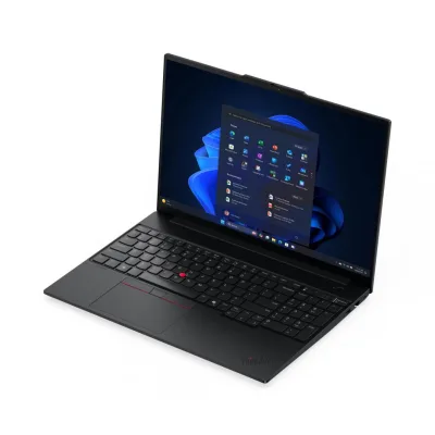 Laptop Business Lenovo ThinkPad E16 Gen 3, cu procesor AMD Ryzen 7 250, 16'' IPS, 16 GB DDR5, 512 GB, AMD Radeon 780M, Fara OS, 3 ani Garantie