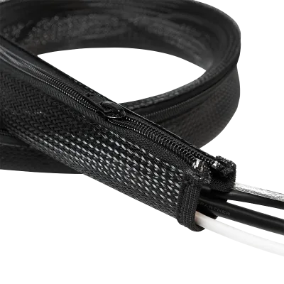 MANSON protectie cabluri LOGILINK, cu fermoar, diametru 20mm, 2m, negru, "KAB0047"