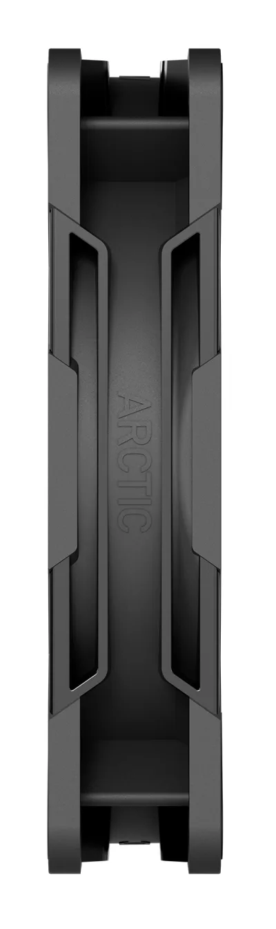 Ventilator Arctic "P12 Pro A-RGB", 120mm, 600 - 3000 RPM, FDB, 77 cfm, 4-Pin A-RGB Plug + 4-Pin Socket, negru, "ACFAN00309A" (timbru verde 0.18lei) - 4895265000119
