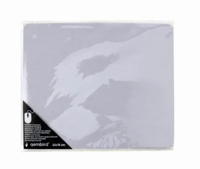 MousePAD GEMBIRD, cauciuc si material textil, 220 x 180 x 2 mm, printabil, alb, "MP-PRINT-S"