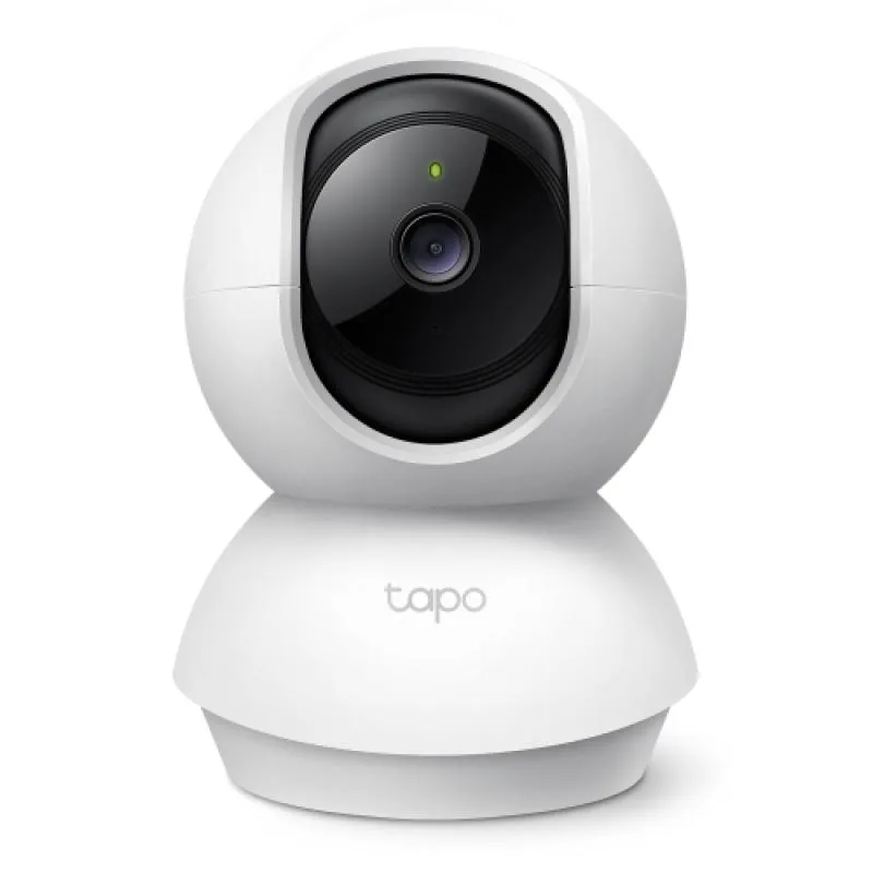 Pan/Tilt Home Security Wi-Fi Camera SPEC: 1080p, 2.4 GHz, Horizontal 360º FEATURE: Pan/Tilt, Smart Detection and Notifications (motion, people, baby crying), Motion Tracking, Sound and Light Alarm, Remote Control, Two-Way Audio, Voice Control (Works