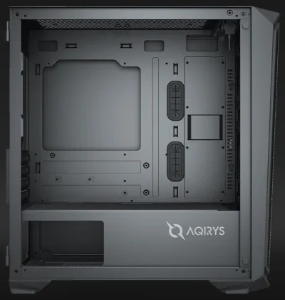 Carcasa AQIRYS WEZEN, RGB, Mid Tower, Black