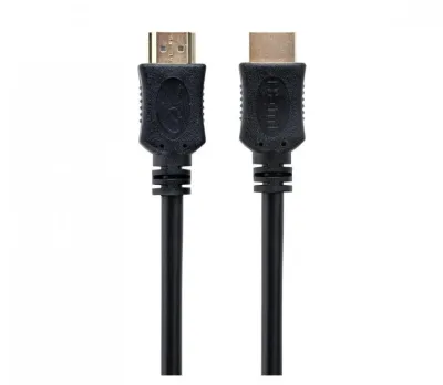 CABLU video SPACER, HDMI (T) la HDMI (T), 10m, conectori auriti, rezolutie maxima 4K (3840 x 2160) la 30 Hz, negru, (timbru verde 0.8 lei),"SPC-HDMI4-10m"
