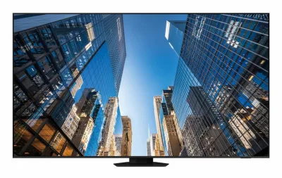 Monitor signage SAMSUNG QE98C, 98", 450nit, 16/7, UHD, Simple SoC. Landscape only. Garantie 3 ani. Necesita suport de perete sau stand mobil; pentru Signage necesita licenta MagicINFO