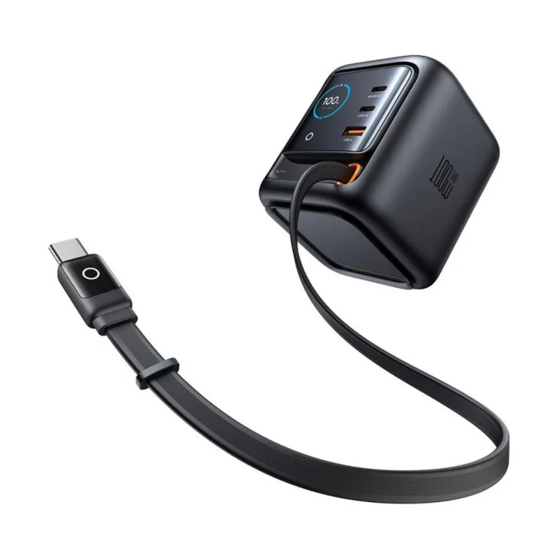 Set Incarcator Mcdodo FreeGo, USB C/ 2 x USB C, 1m, Negru